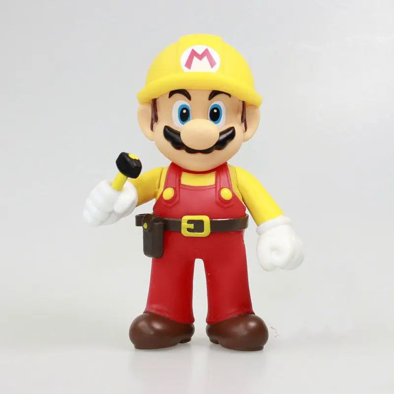 New Anime  Large Size  Bowser Figures PVC  Bros Hat Can Take Off Toy model For kids