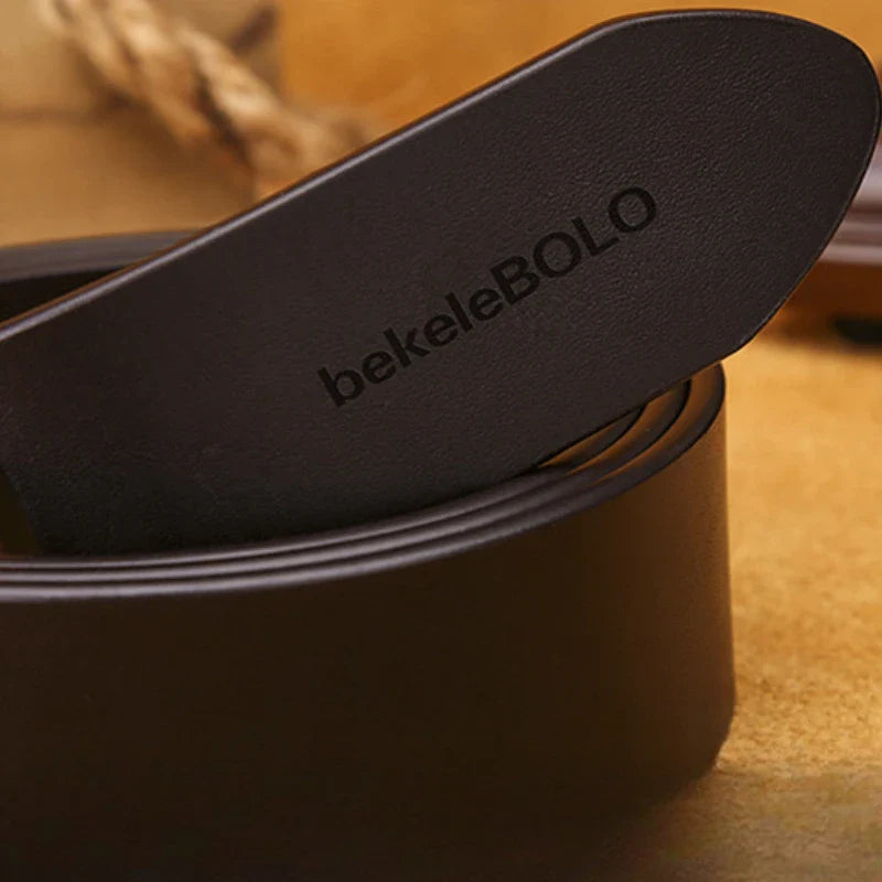 Famous Cowskin Luxury Brand Designer High Quality Alloy Pin Buckle Belts for Jeans Original Real Genuine Leather Belt for Men