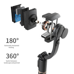 Mobile Video stabilizer Bluetooth selfie stick tripod Gimbal Stabilizer