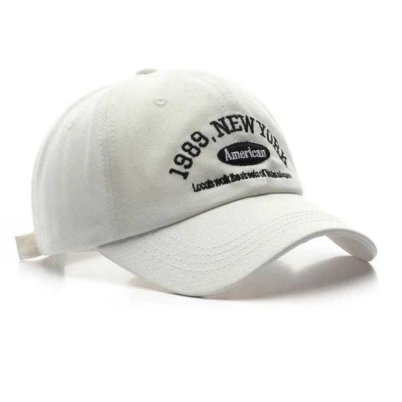 New Letters Embroidery Unisex Baseball Hats For Men Women Soft Cotton Snapback Cap Outdoor Sports Dad Trucker Hat Casquette