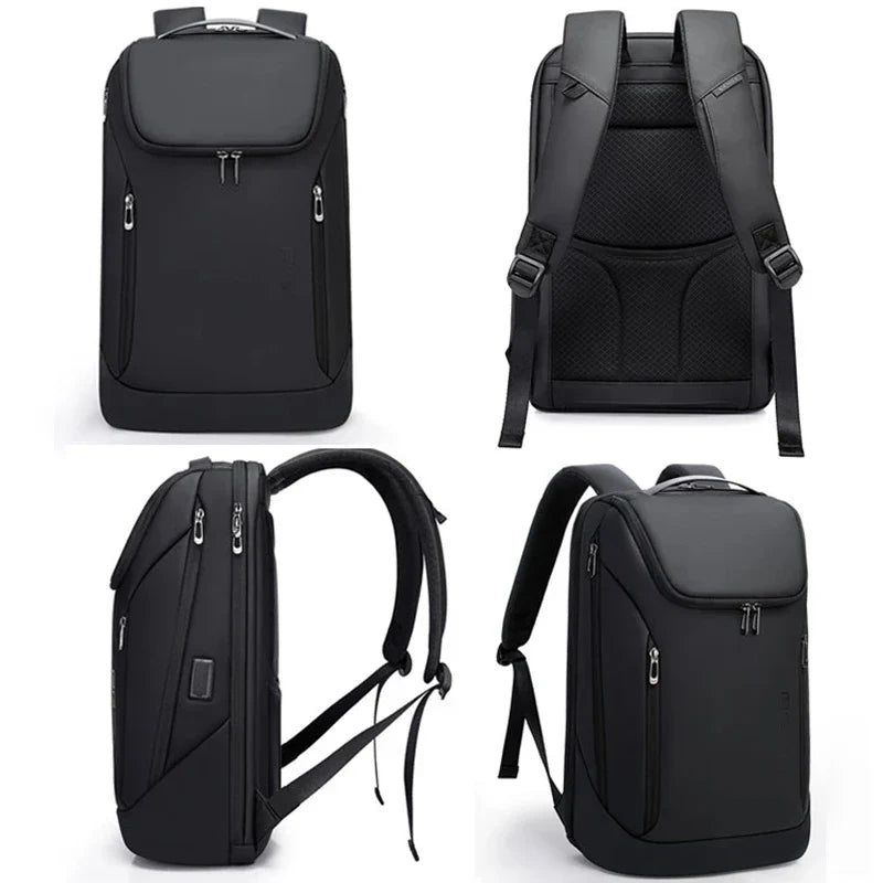 BANGE USB Charging Waterproof Laptop Backpack 17 Computer Bag Travel Business Hiking Backpacks School Back Pack Mochila For Men
