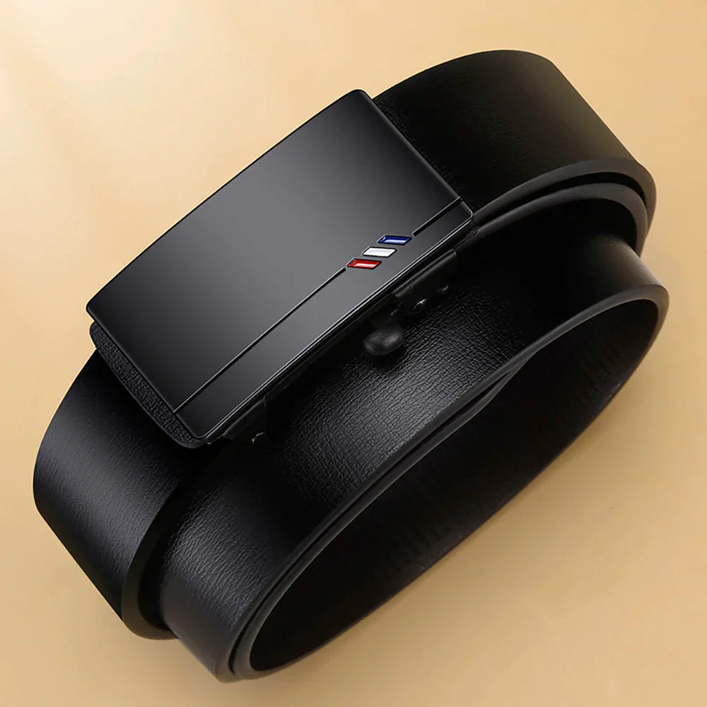 Fashionable Men's Alloy Automatic Buckle Belt With Men's Business Suit Pants Belt High-quality Casual Men's Belt