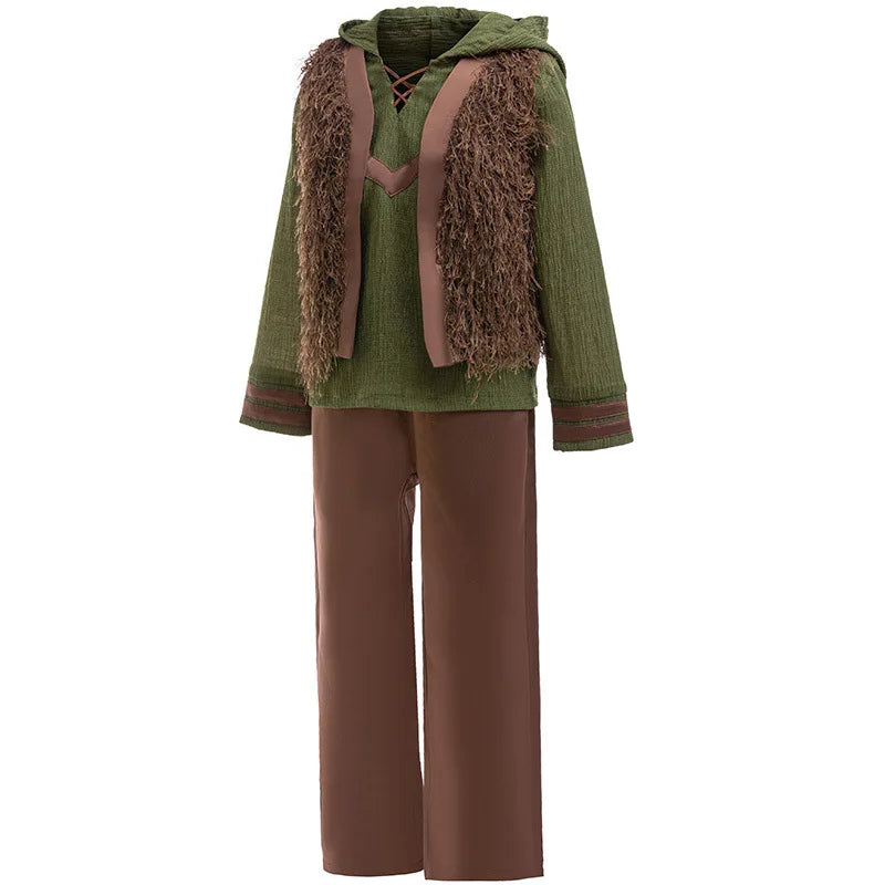 Boy Halloween Costume Dragon Trainer The Same Three-piece Costume Hiccup Role Playing Clothes Vikings Daily Casual Outfit