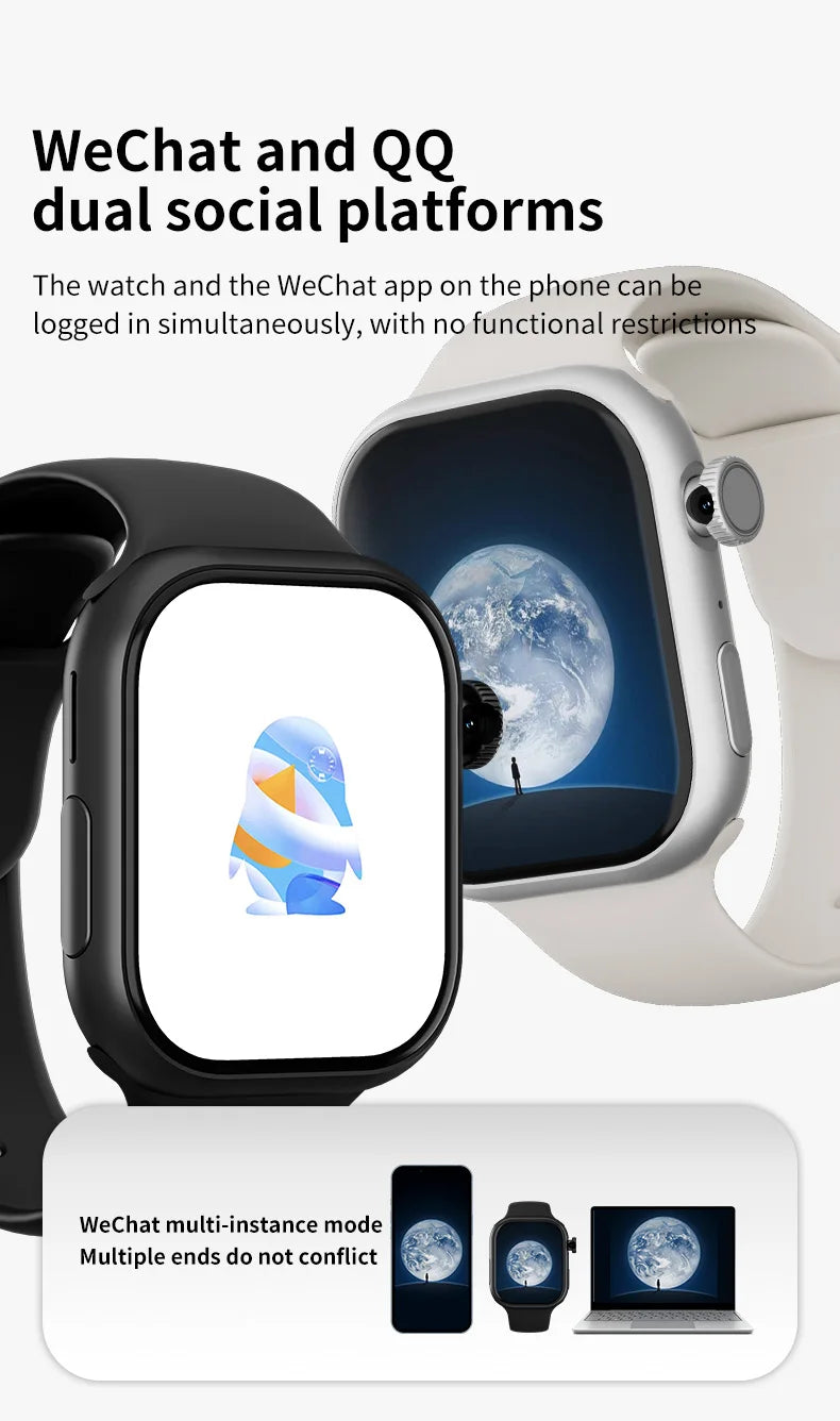 VP19 Pro Android Touch ID 5G Smartwatch 1580Mah Battery Smartwatch With 800W Pull-out Camera Free Download APP WIFI GPS Amoled