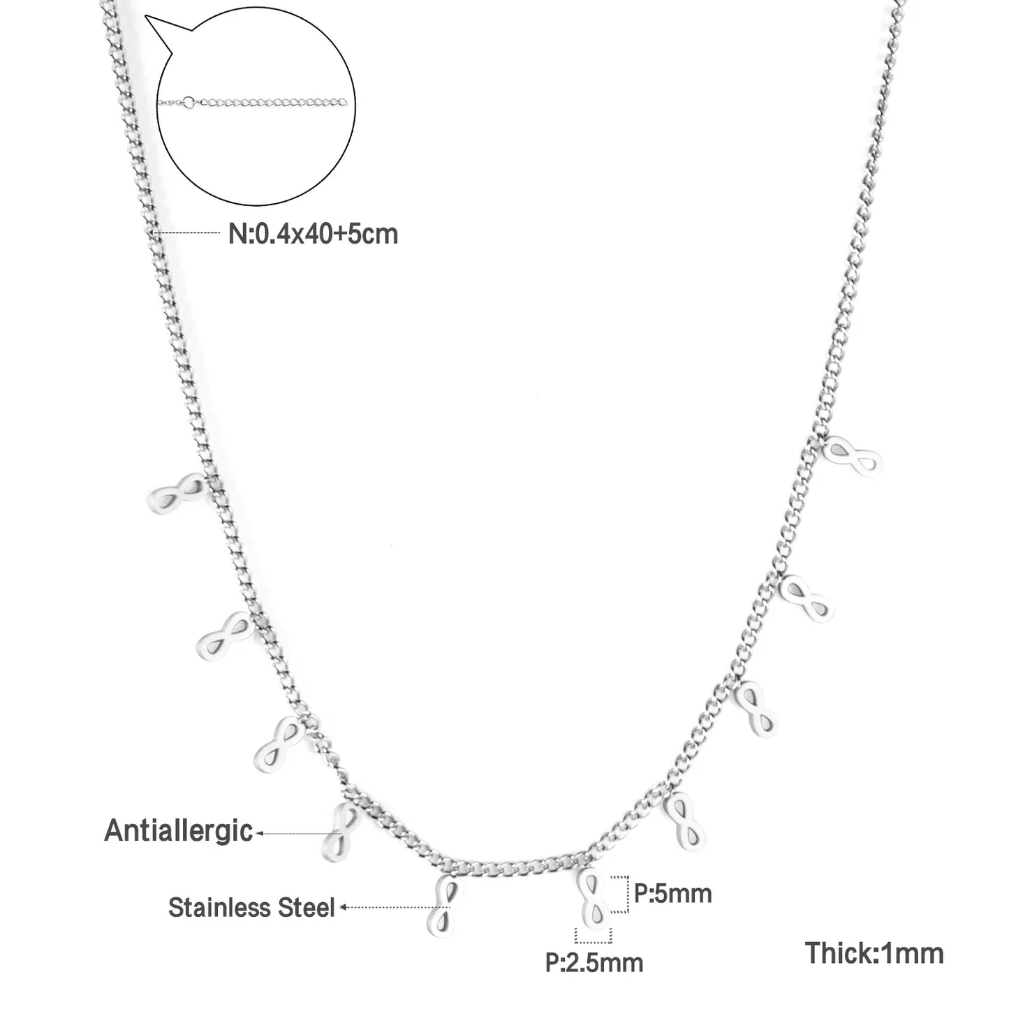LUXUKISSKIDS Woman Collier бижутерия Golden Chains Necklaces Bohemia Star Heart Elegant Stainless Steel Jewelry Trendy