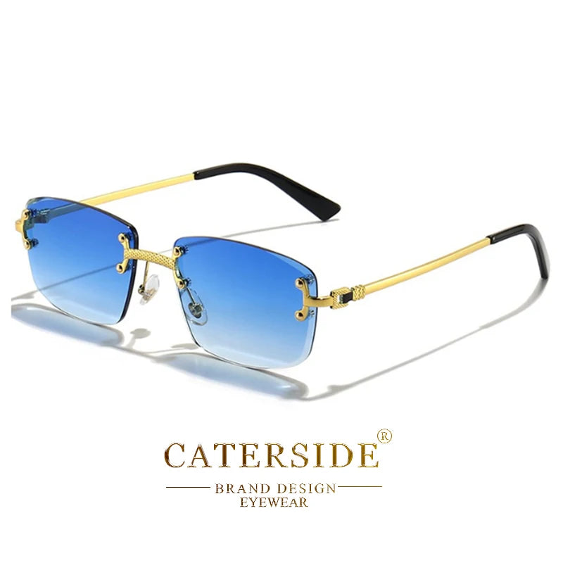 Sunglasses Men Women UV400 Small Gradient Sun Glasses For Men