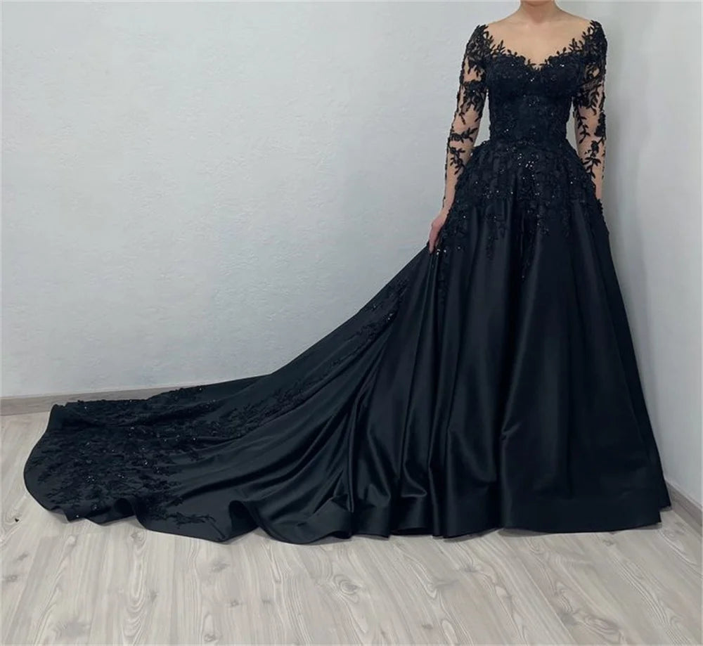 Homecoming Dresses: Tulle Prom Dress Elegant Out Sleeve Evening Dress