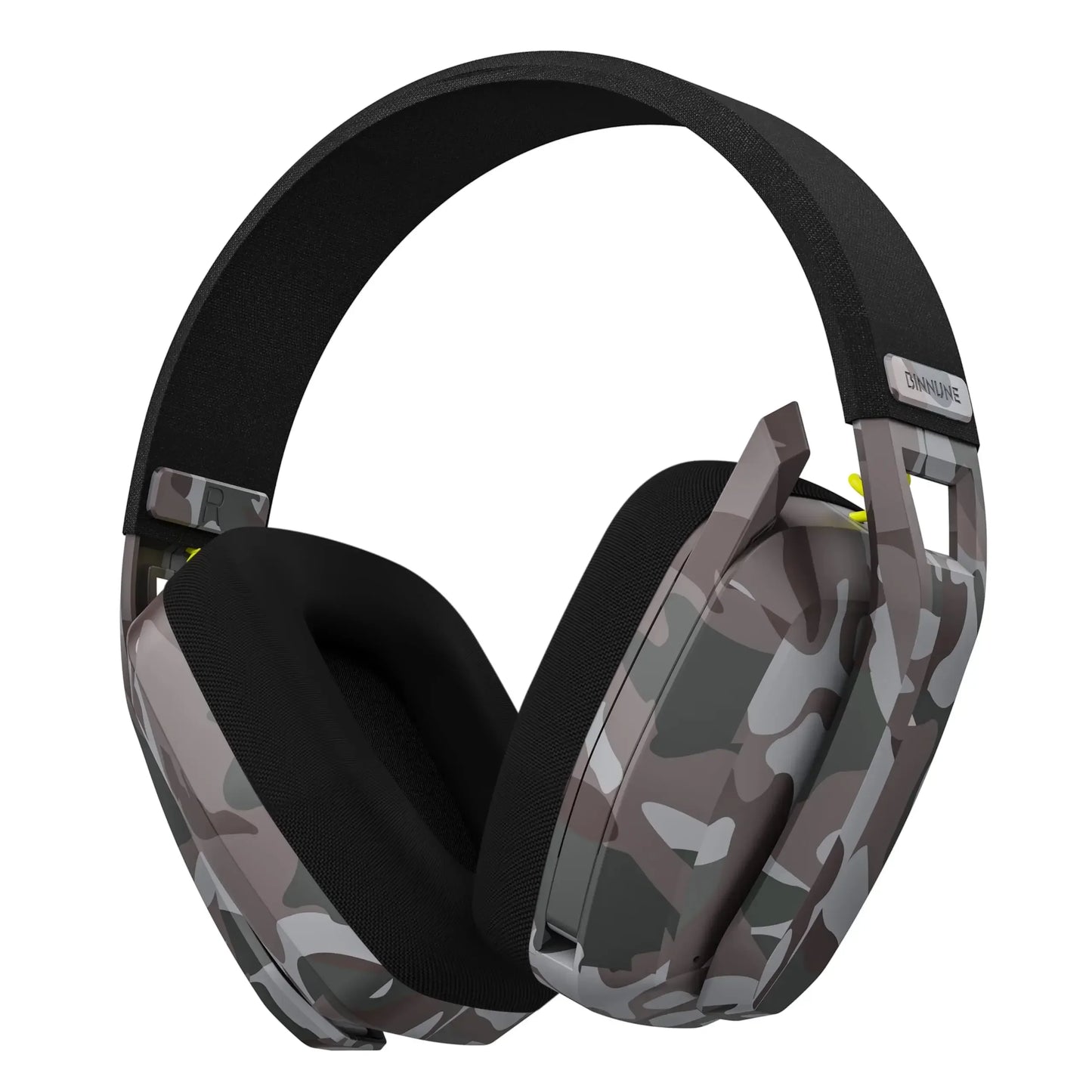 BINNUNE BW06 Bluetooth Headsets Gamer with Mic Wireless 2.4GHz Gaming Headphones with Microphone for PS5 PS4 PC Mac Playstation