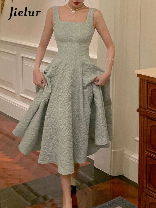 Formal attire Dresses: Women Vintage Elegant Party Sleeveless Midi Dress