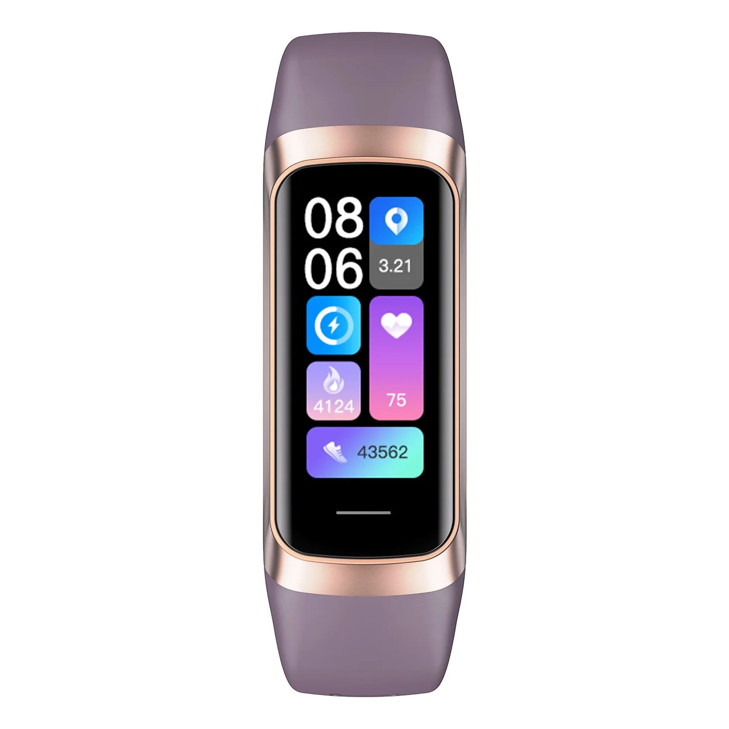 Amoled Smart Watch Smartwatch Band Women Men Heart Rate Blood Oxygen Waterproof Connected Smart Bracelet Sport Fitness Tracker