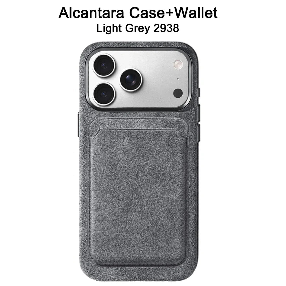 Italian Case for IPhone 17 Pro Max 17Pro with MagSafe Wallet Camera Button Magnetic Cover Orange Blue Protective Case