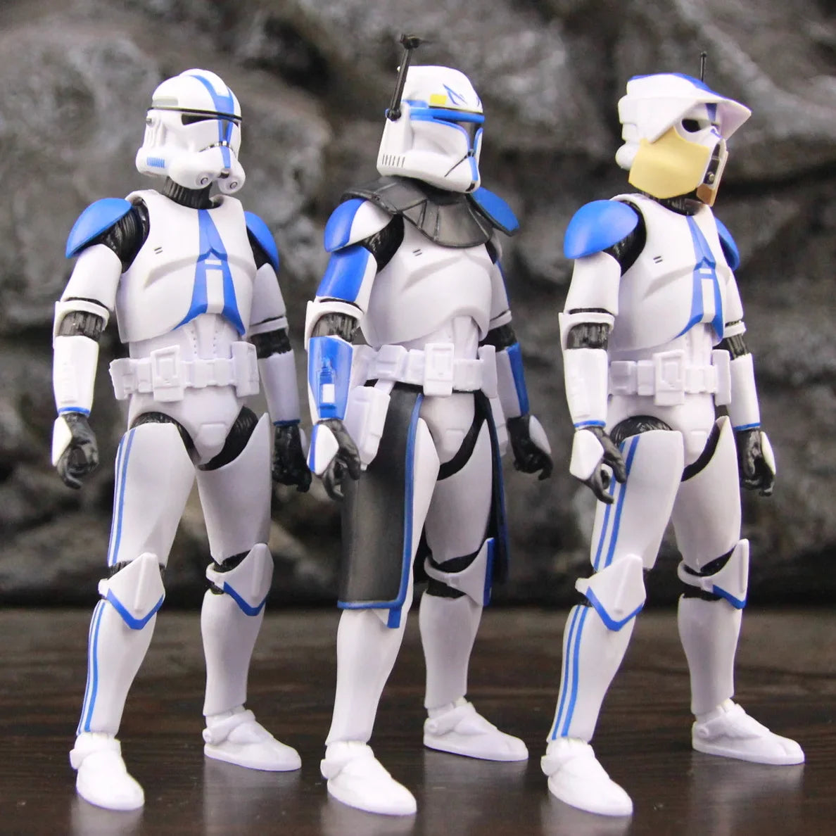 Star Wars 501st Legion ARF ARC Trooper Jesse Hardcase Commander Bane Denal Tup Dogma 6" Action Figure Phase 2 Rex Team Clone Toy