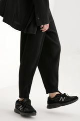 Miyake Pleated Pants Fashion Costume Japanese Streetwear Men Pants Comfortable