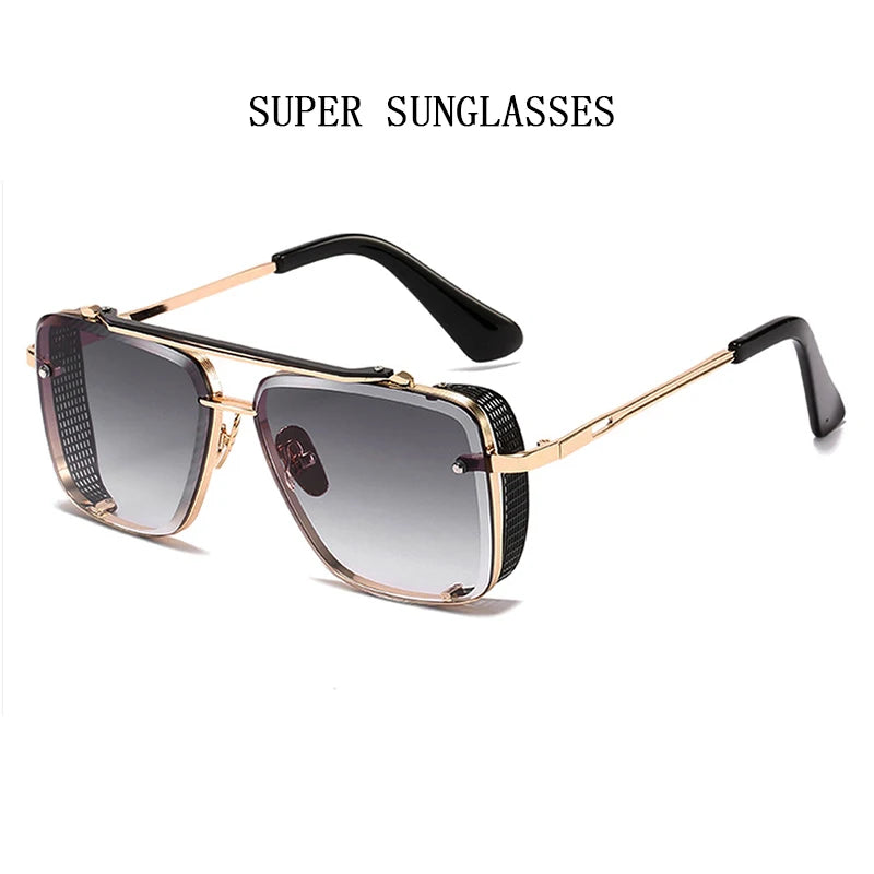 Sunglasses For Men Vintage Punk Sunglasses Women Trendy Square