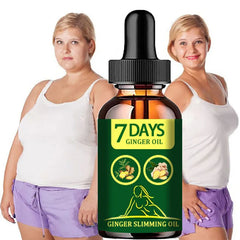 Weight Loss Oil Dissolve Thin Leg Waist Fat Burner Break Down Fat Essential Oil Body Ginger Extract Slimming Products