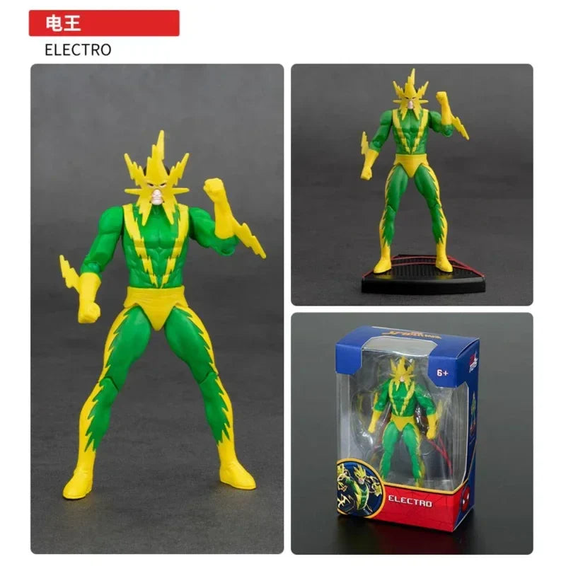 ZD Toys Official Avengers Legends: Iron Man, Spider Man, Thor, Captain America, Thanos, Hulk, War Machine Action Figures