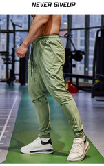 Pencil Pants Men Gym Casual Sweatpants Pant Fishing Breathable Quick-Drying Ice