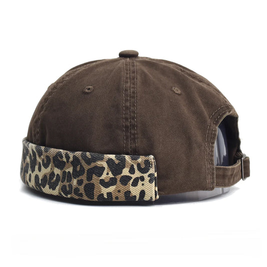 Washed Docker Beanie Brimless Cap Hat Without Visor Solid Color Retro Vintage Street Style Spring Autumn Outdoor Gorras