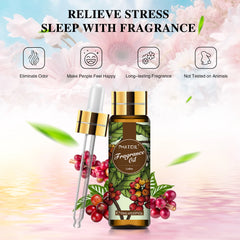 10ml with Dropper Coffee Sea Breeze Fragrance Oil for DIY Home Aroma Diffuser Musk Fresh Linen Baby Powder Magnolia Bubble Gum