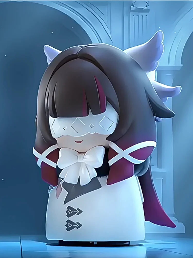 Genuine Suplay Genshin Fatui Harbinger Blind Box Mihoyo Game Anime Figure Collectibles Merchandise Mystery Box Gifts Ornaments