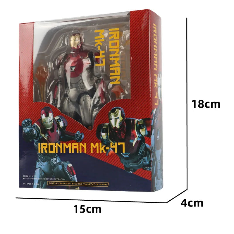 Iron Man MK85 MK50 MK20 MK5 MK7 Action Figure Model Collectible Toys birthday Gift for Children