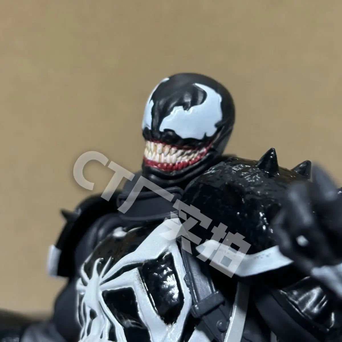 2024 Agent Venom Action Figure CT Version Kaiyodo Anime Figurine Marvel PVC Movable Collection Eugene Thompson Ko Model Toy Gfit