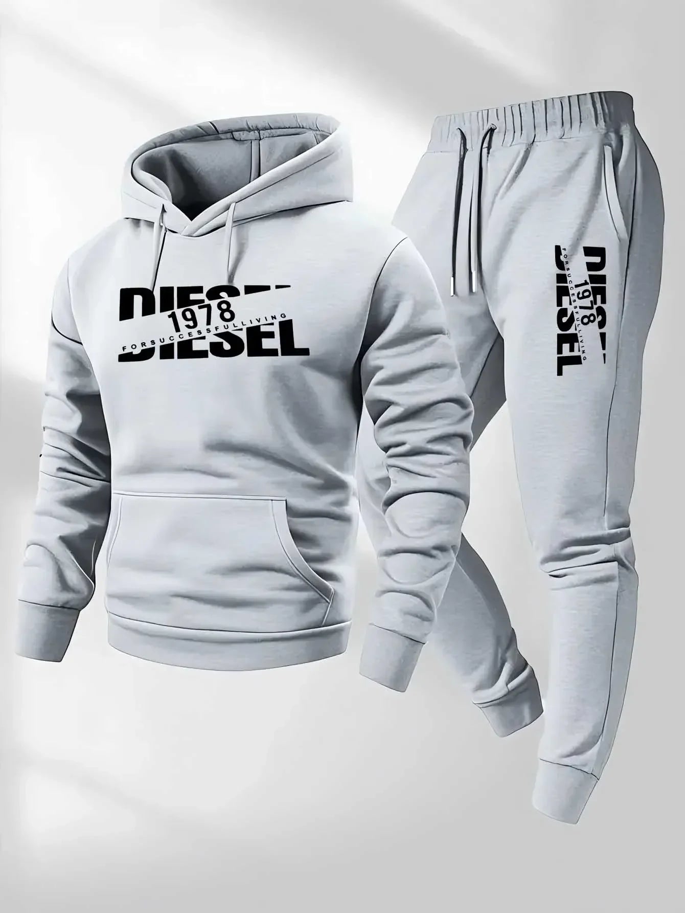 Autumn and winter new hooded sweatshirt sportswear fashion sports hooded sweatshirt casual sweatshirt and pants two in one