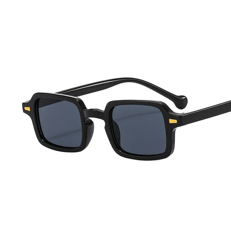 Fashion Luxurious Rectangle Sunglasses Women Oval Vintage Brand Designer Square Sun Glasses Men Shades Female Eyewear Anti-glare