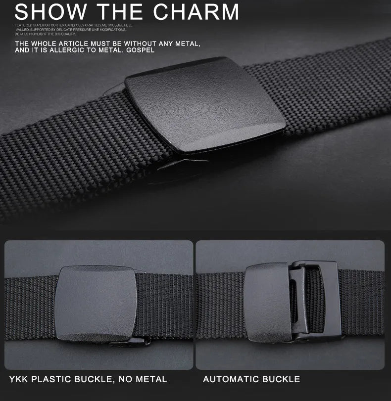 Large size 150CM Military Automatic Buckle Nylon Belt Outdoor Hunting Multifunctional Tactical Canvas Belt High Quality Men Belt