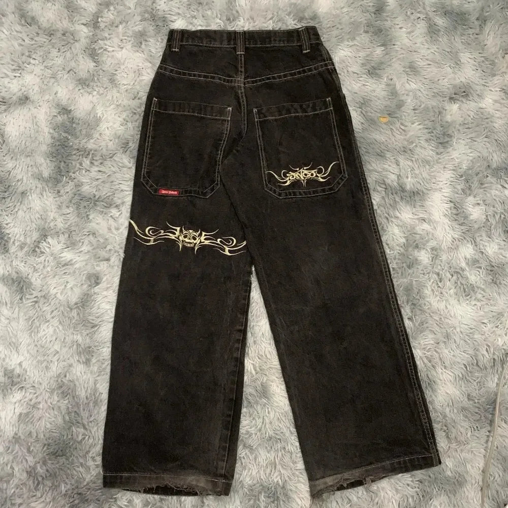 JNCO Jeans for Men: Y2k Hip Hop Baggy Jeans