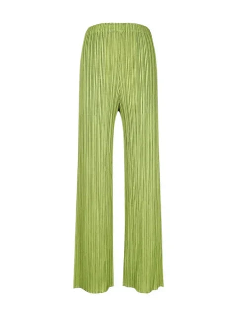 Spring Summer Autumn Women Casual Elegant Ladies Miyake Designer Casual
