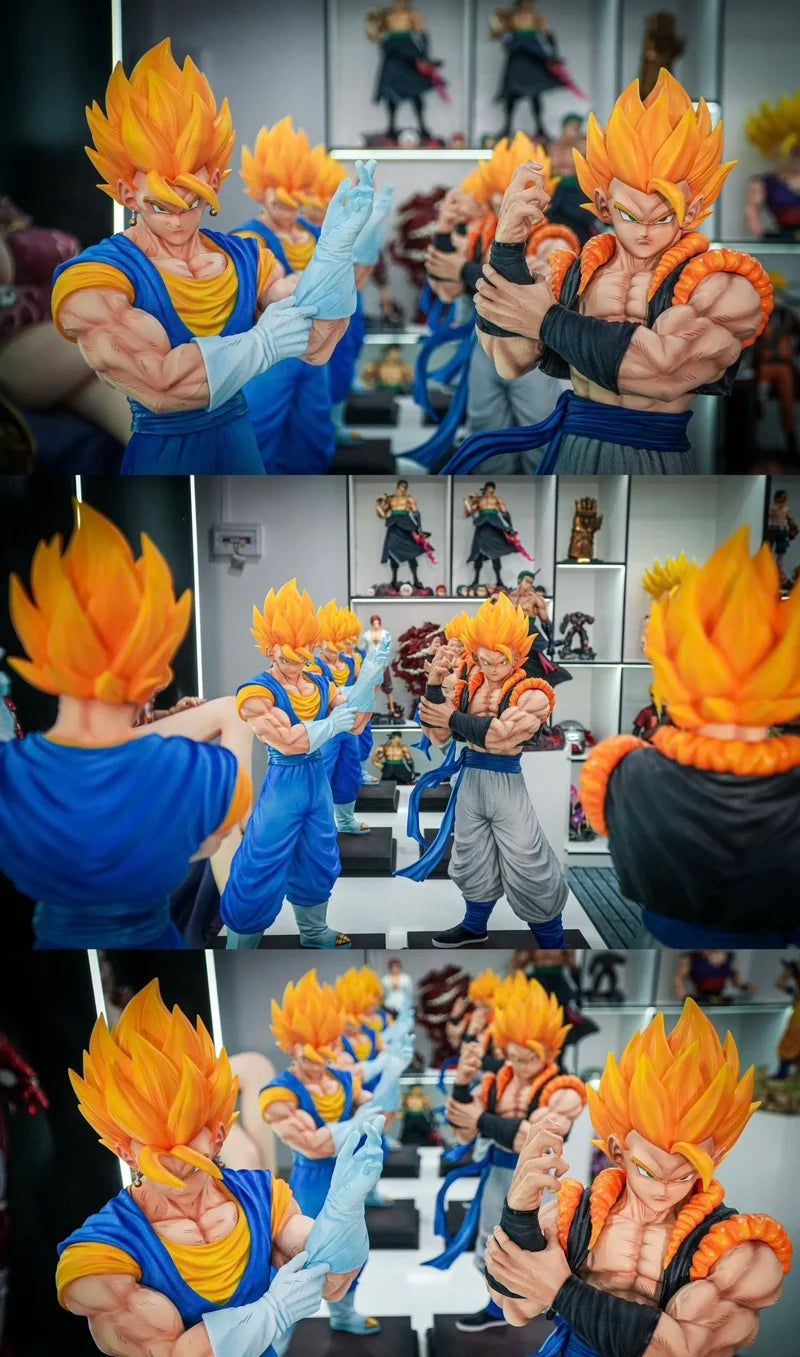 New 50cm JT 2% Double King Beijite Wujita GK Anime Dragon Ball Hand-Made Model Sculpture Decoration Figure for Collectors Gift