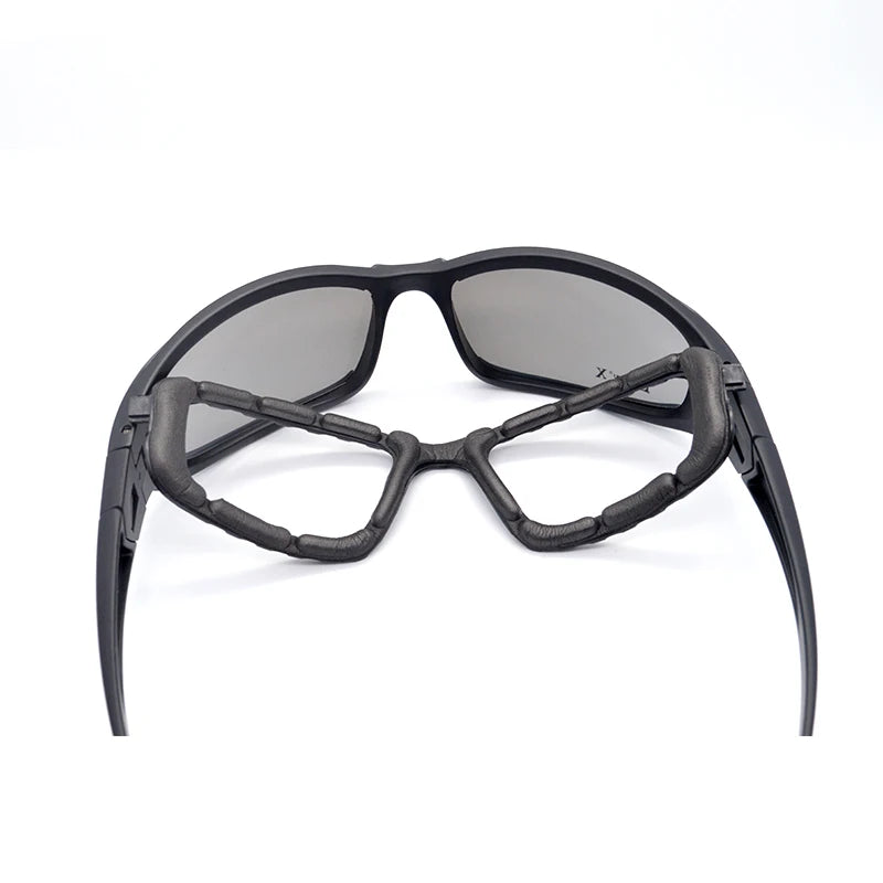 Military Goggles Army Sunglasses 4 Lens