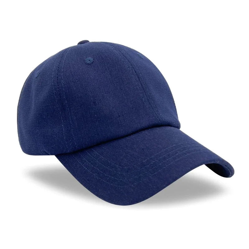 Custom Logo Hat For Women Men Soft Top Cotton Baseball Cap Adult Outdoor Adjustable Dad Hats Snapback Hat Summer Sports Sun Cap