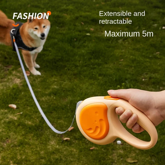 3M 5M Dog Retractable Traction Rope Dog Leash Cat Puppy Harness Belt Automatic