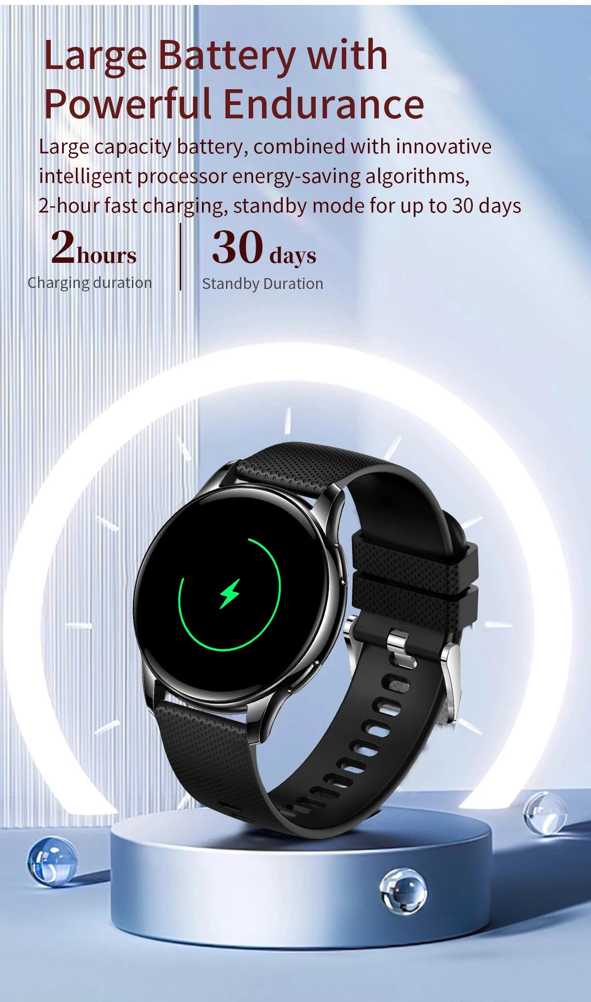 New Original Smartwatch HD 466*466 Always Show Time 1.32 AMOLED Display Call Reminder Gift Ultra Thin Women SmartWatch for Women