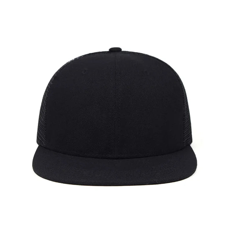 Fashion Men Baseball Cap Blank Mesh Camouflage Solid Color Hip Hop Hat Outdoor Sports Visor Snapback Hats Trucker Caps