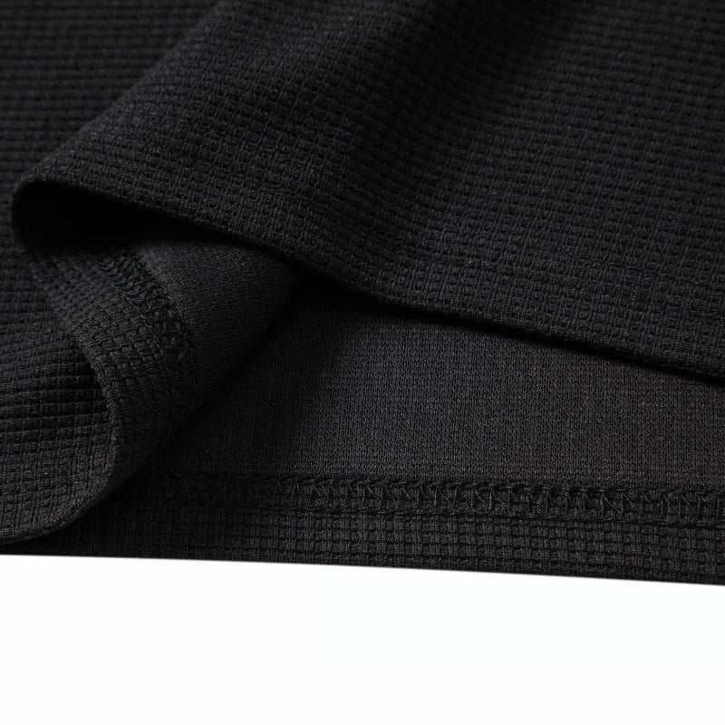 Men's high-end brand exquisite embroidered polo shirt long sleeved 2025 autumn comfortable casual breathable lapel T-shirt top