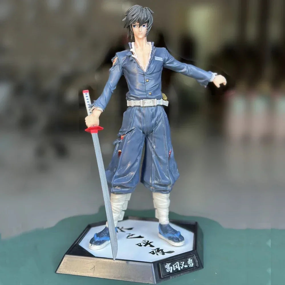 Anime Demon Slayer Kimetsu No Yaiba Figure Giyuutarou Daki Kokushibo Tsugikuni Yoriichi Douma Inosuke Action Figures Model Toys