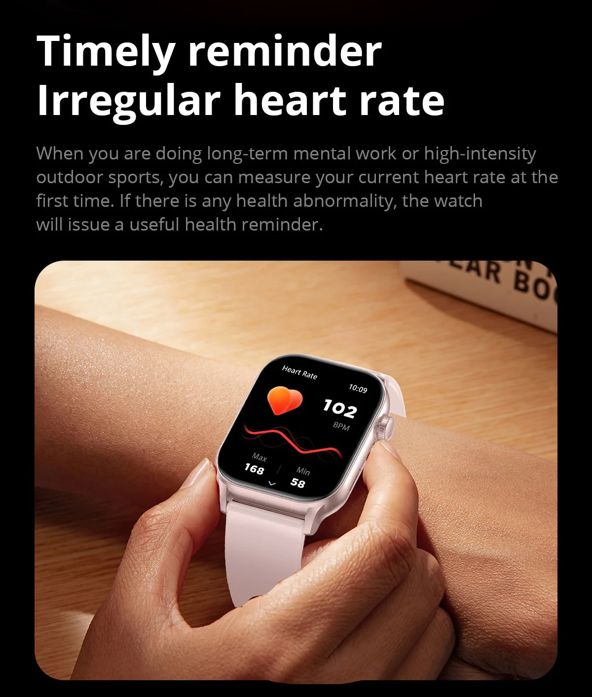 2024 COLMI P78 1.95'' HD AMOLED Smartwatch Flashlight Voice Calling 100+ Sports Modes Health Monitoring Smart Watch Men Women