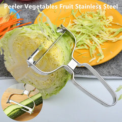 Peeler Vegetables Fruit Stainless Steel Knife Cabbage Graters Salad Potato Slicer Kitchen