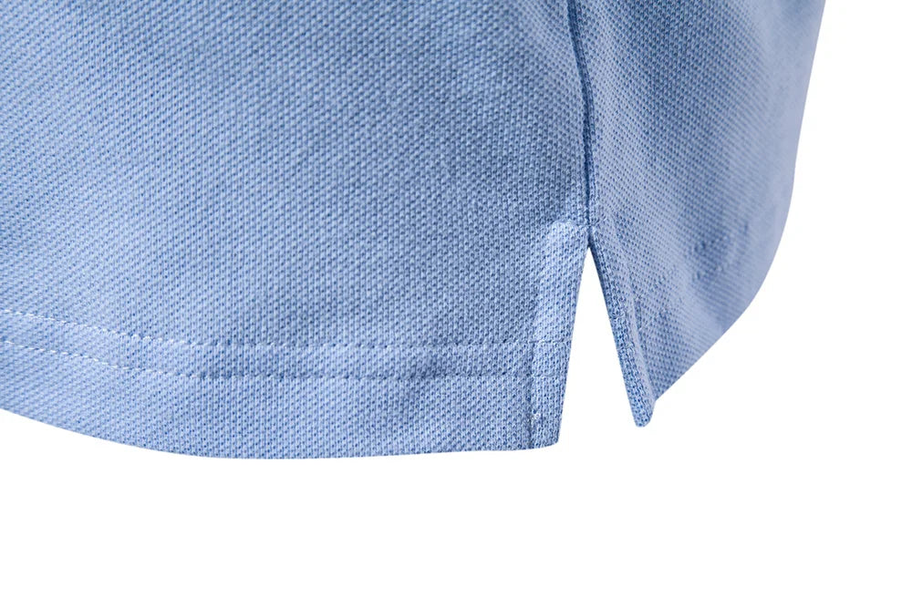 100% Cotton Men's Polo Shirts Casual Solid Color Short Sleeve Polo Shirts for Men New Summer Desinger Clothing Men
