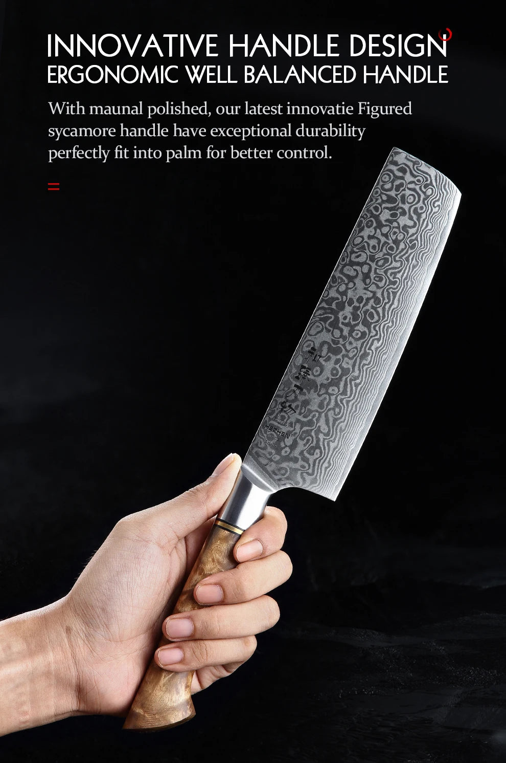 Kitchen Knife Set 1-7PC Damascus Steel knives Chef Knife Kitchen