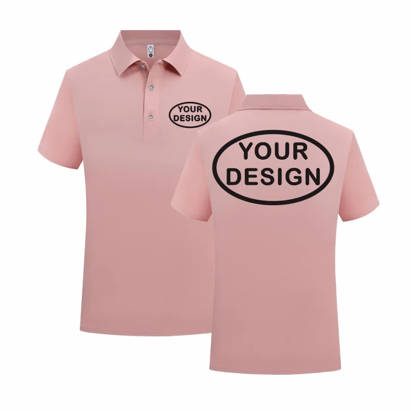 Summer Casual Cheap POLO Shirt Personal Company Logo Customization Embroidery Printing Personalized Design Top
