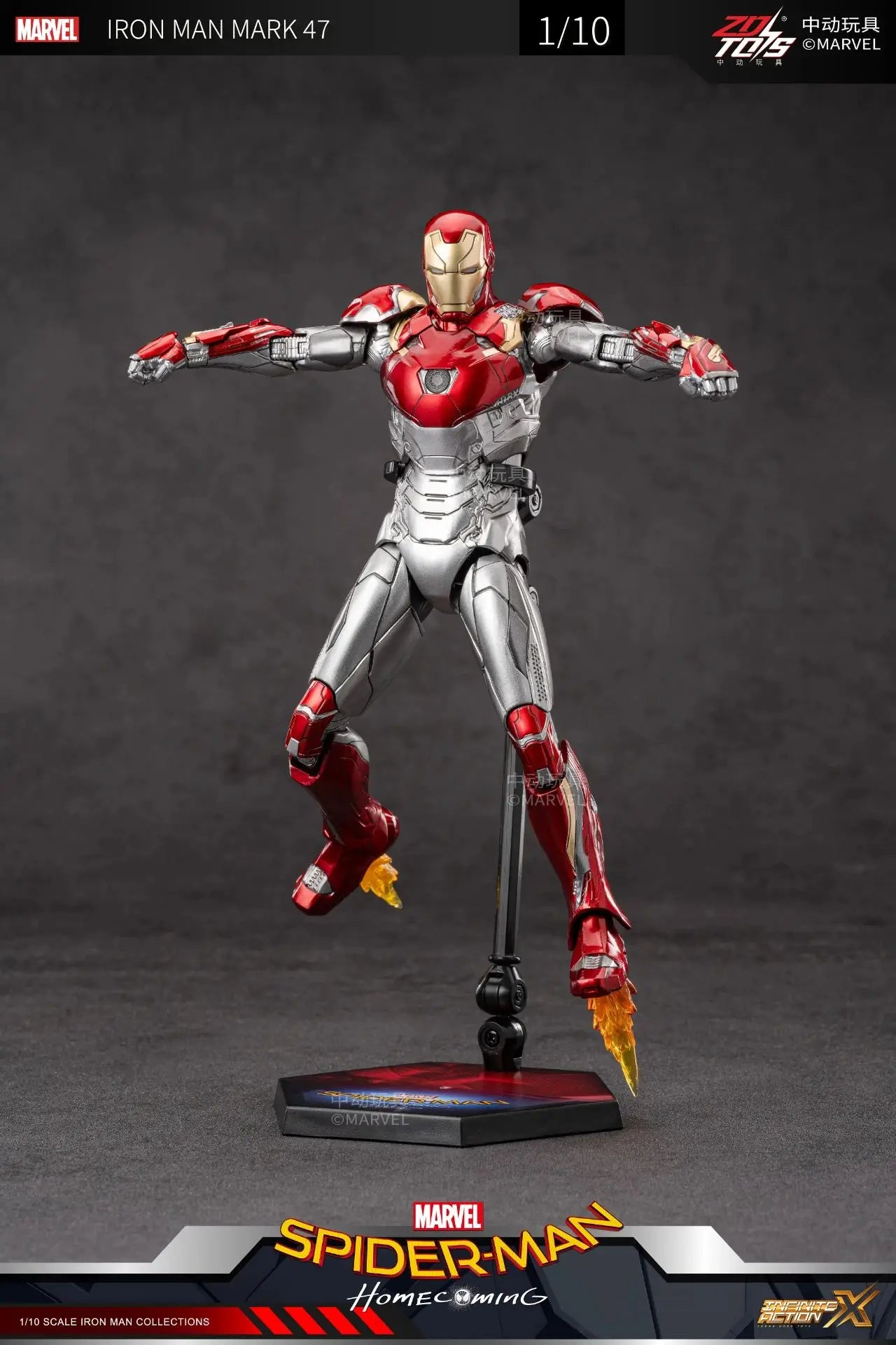 ZD Toys Iron Man Action Figure Iron Patriot MK1-7 MK17 MK33 MK85 MK30 War Machine Legends Avengers Tony Stark Collect Toy Gift