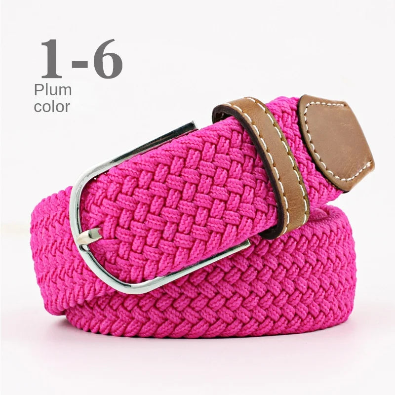 107/120cm Unisex Colorful Canvas - Belt Casual Luxury Trend Jeans Accessories Nylon Girdle Hunting Belt for Men and Women