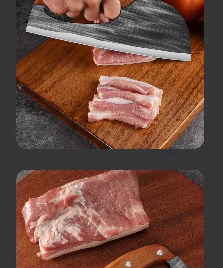 Kitchen Knife, New Full Blade Stainless Steel Chef's Knife, Multi-functional