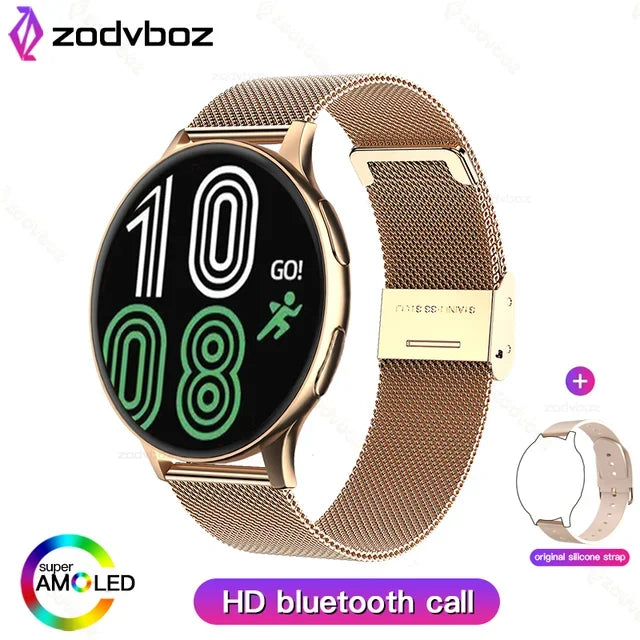 New Original Smartwatch HD 466*466 Always Show Time 1.32 AMOLED Display Call Reminder Gift Ultra Thin Women SmartWatch for Women