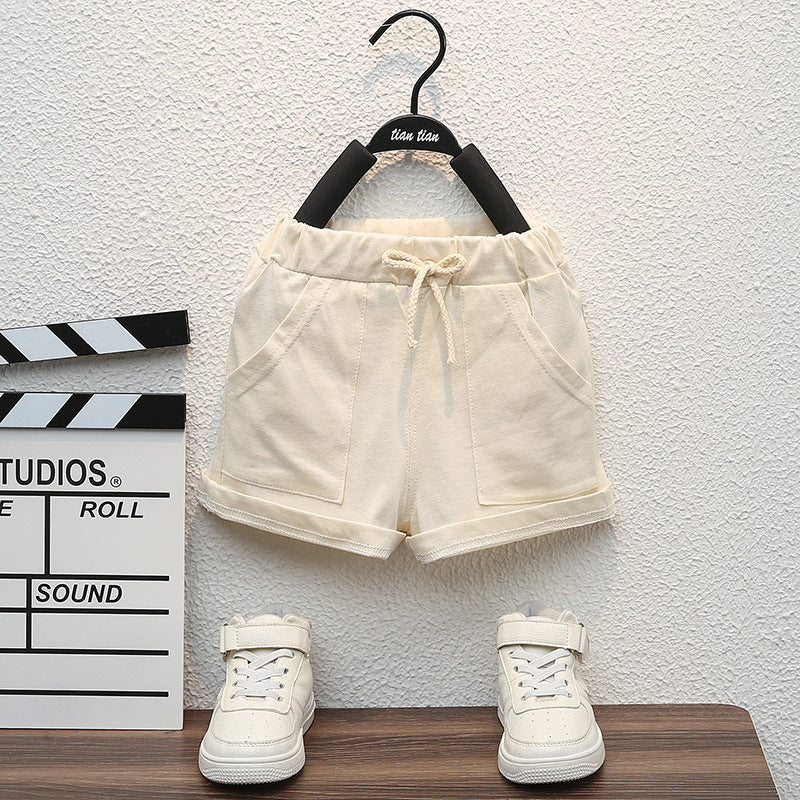 Baby Boys Clothes Sets Fashion Cotton Letter Printing T-shirts+Tooling Shorts 2pcs Kids Outfits for Infant Tracksuit