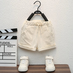 New Summer Baby Boys Clothes Sets Fashion Cotton Letter Printing T-shirts+Tooling Shorts 2pcs Kids Outfits for Infant Tracksuit